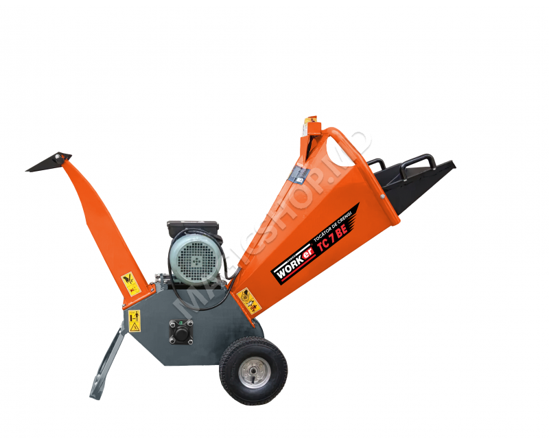 Электрический измельчитель веток TechnoWorker TC 7 BE